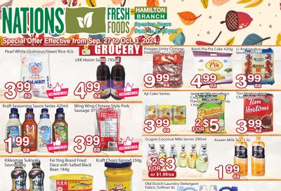 Nations Fresh Foods (Hamilton) Flyer September 27 to October 3