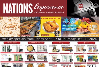 Nations Fresh Foods (Toronto) Flyer September 27 to October 3