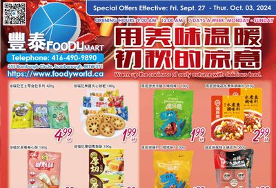 FoodyMart (Warden) Flyer September 27 to October 3