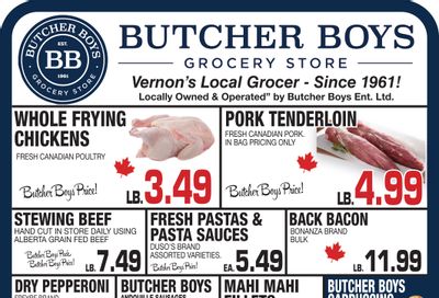 Butcher Boys Grocery Store Flyer September 25 to October 3