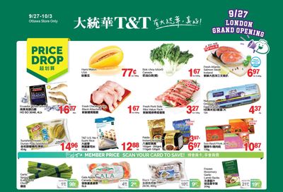 T&T Supermarket (Ottawa) Flyer September 27 to October 3