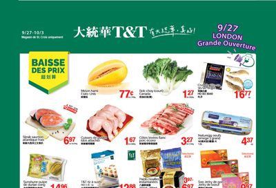 T&T Supermarket (QC) Flyer September 27 to October 3