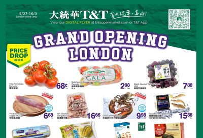 T&T Supermarket (London, ON) Flyer September 27 to October 3