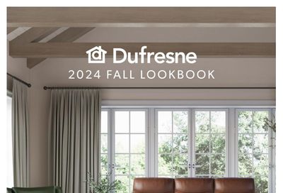 Dufresne Fall LookBook Flyer September 27 to October 14