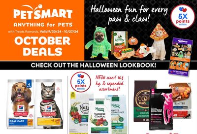 PetSmart Flyer September 30 to October 27