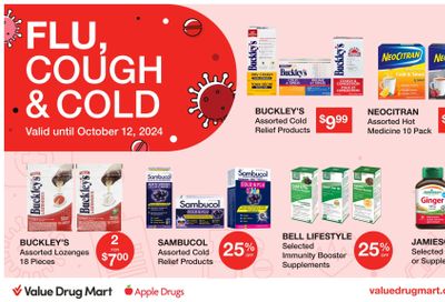 Apple Drugs Flyer September 29 to October 12