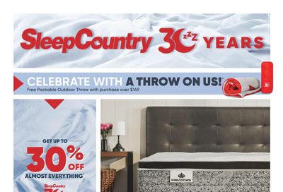 Sleep Country Flyer September 30 to October 6