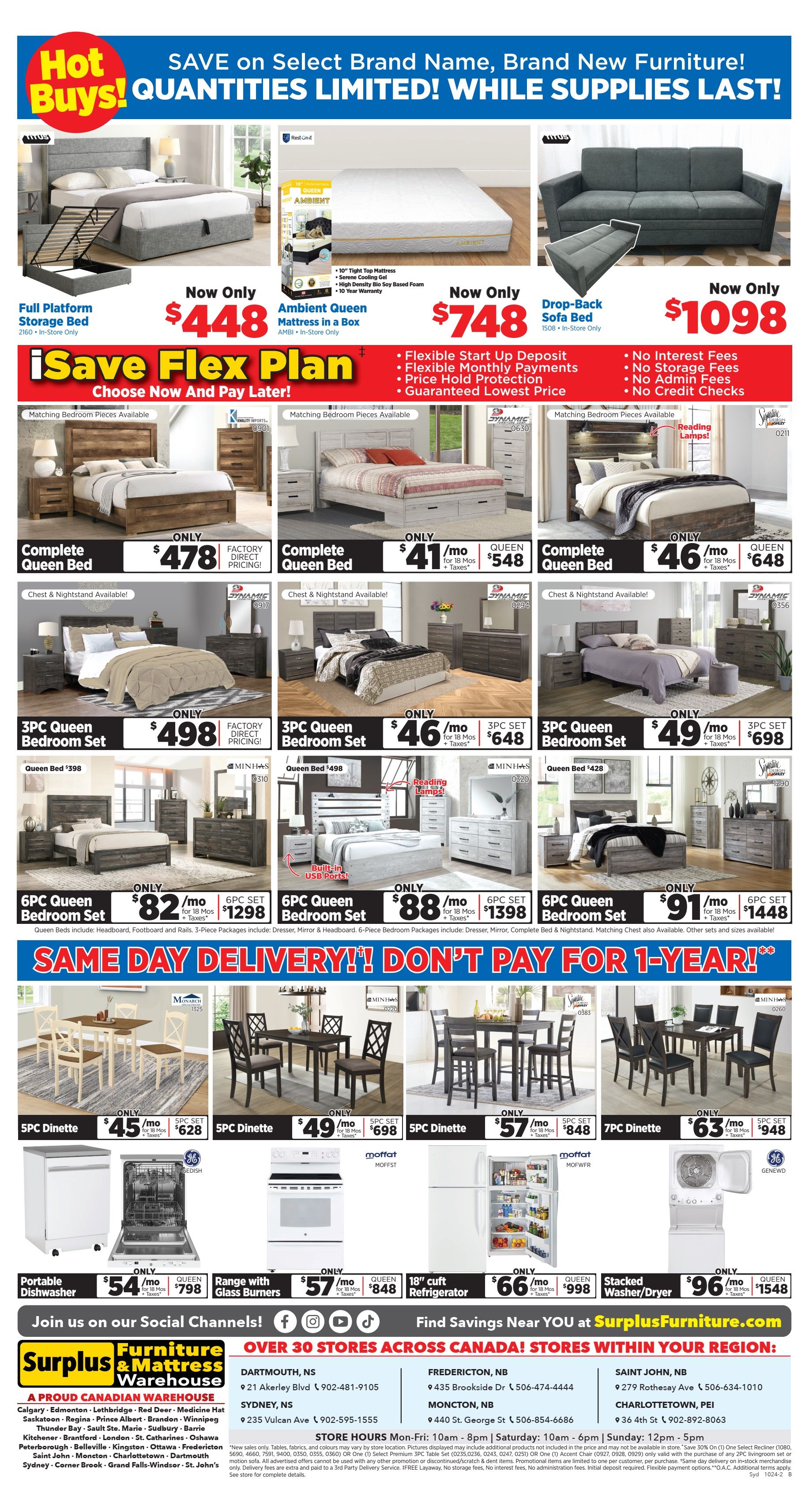 Surplus Furniture & Mattress Warehouse (Sydney) Flyer September 30 to October 6