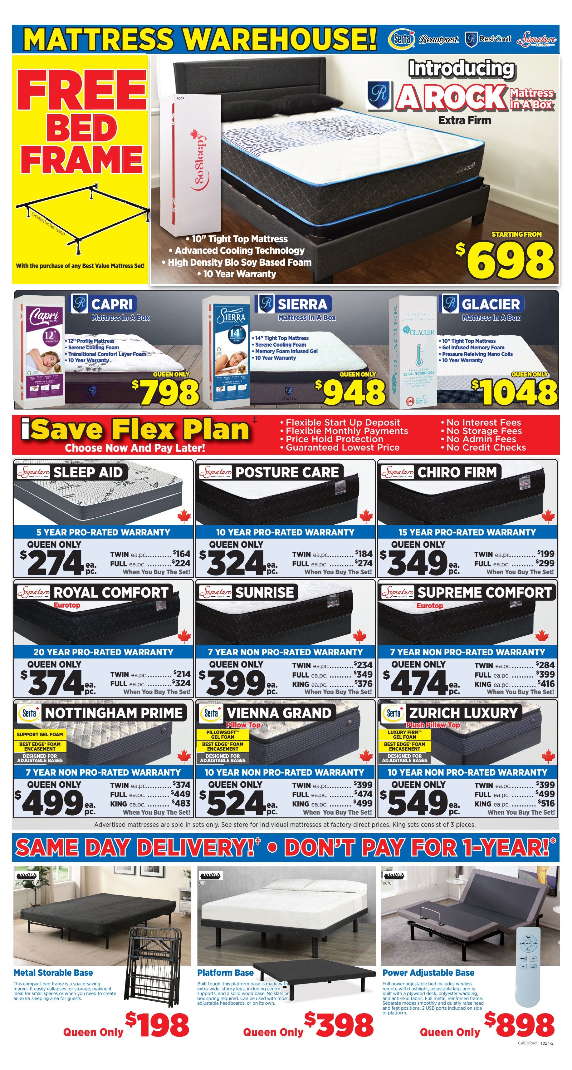 Surplus Furniture & Mattress Warehouse (Red Deer) Flyer September 30 to October 6