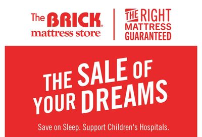 The Brick Mattress Store Flyer October 1 to 10