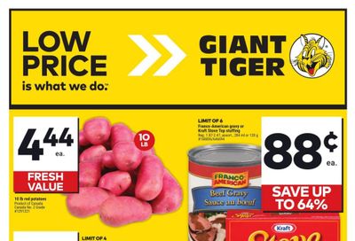 Giant Tiger (West) Flyer October 2 to 8