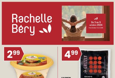 Rachelle Bery Grocery Flyer October 3 to 9