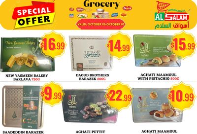 Al-Salam Supermarket Flyer October 1 to 7