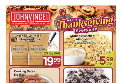 Johnvince Foods Flyer September 28 to October 11