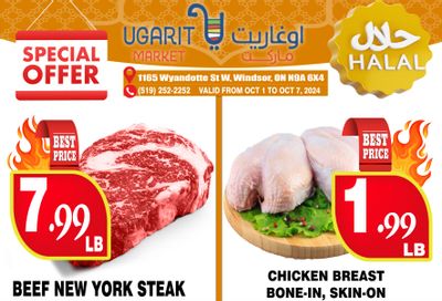 Ugarit Market Flyer October 1 to 7