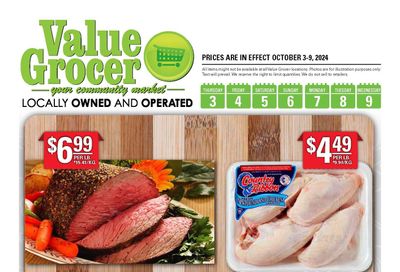 Value Grocer Flyer October 3 to 9