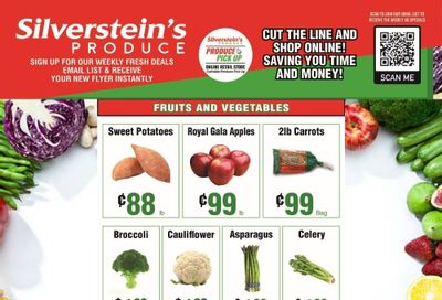 Silverstein's Produce Flyer October 1 to 5