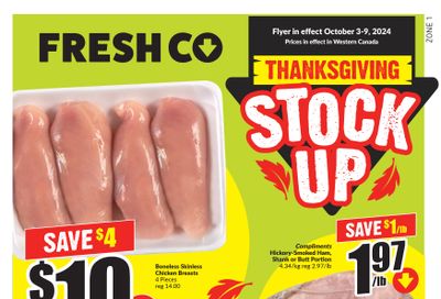 FreshCo (West) Flyer October 3 to 9