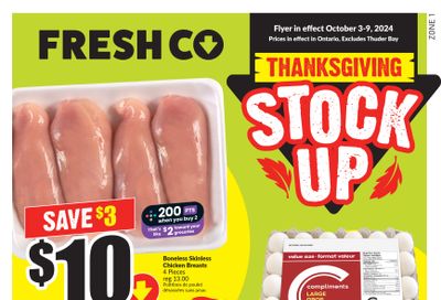 FreshCo (ON) Flyer October 3 to 9