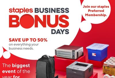 Staples Flyer October 2 to 8