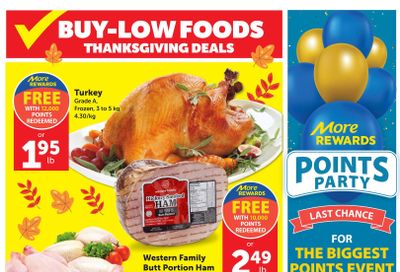 Buy-Low Foods Flyer October 3 to 9