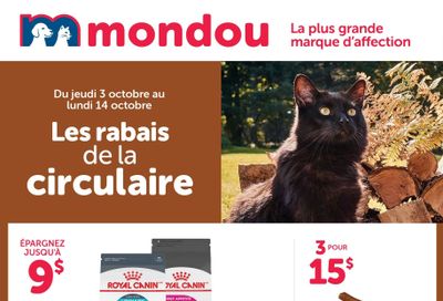 Mondou Flyer October 3 to 14