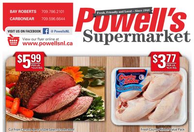 Powell's Supermarket Flyer October 3 to 9