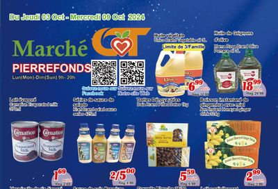 Marche C&T (Pierrefonds) Flyer October 3 to 9