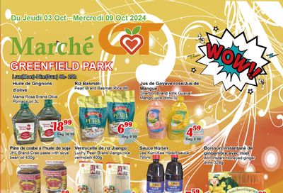 Marche C&T (Greenfield Park) Flyer October 3 to 9