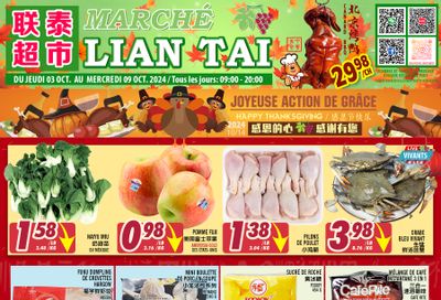 Marche Lian Tai Flyer October 3 to 9