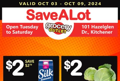 SaveALot Grocery Outlet Flyer October 3 to 9