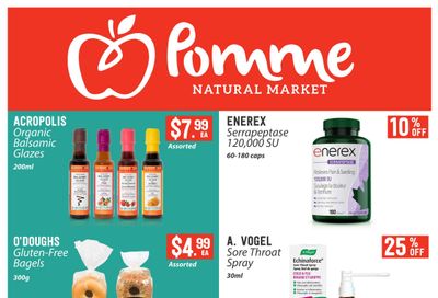 Pomme Natural Market Monthly Specials Flyer October 3 to 30