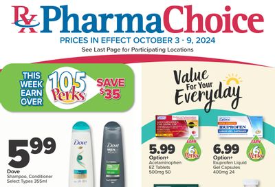 PharmaChoice (BC, AB, SK & MB) Flyer October 3 to 9