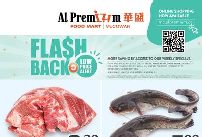 Al Premium Food Mart (McCowan) Flyer October 3 to 9