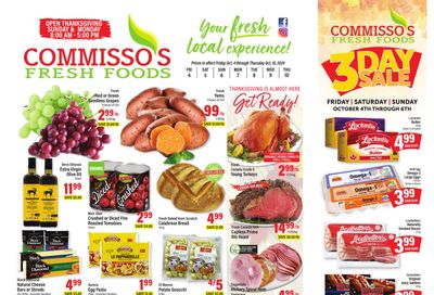 Commisso's Fresh Foods Flyer October 4 to 10