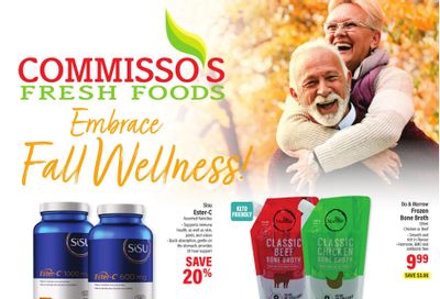 Commisso's Fresh Foods Wellness Flyer October 4 to 17