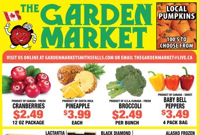The Garden Market Flyer October 4 to 10