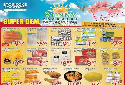 Sunny Foodmart (Etobicoke) Flyer October 4 to 10