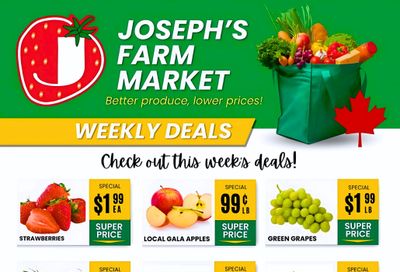 Joseph's Farm Market Flyer October 4 to 9