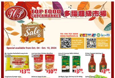 Top Food Supermarket Flyer October 4 to 10