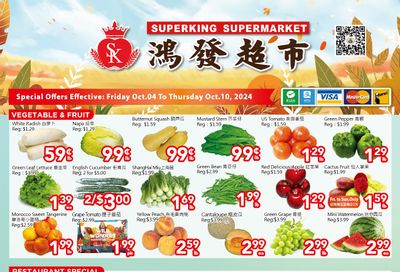 Superking Supermarket (North York) Flyer October 4 to 10