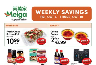 Meiga Supermarket Flyer October 4 to 10