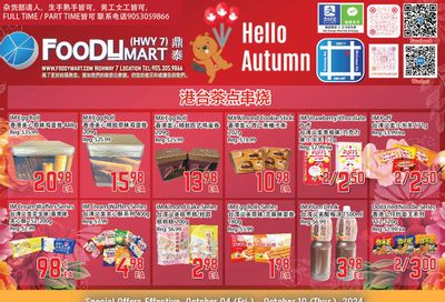 FoodyMart (HWY7) Flyer October 4 to 10