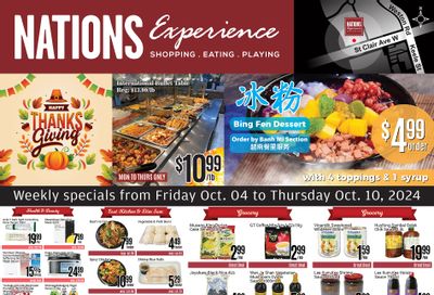 Nations Fresh Foods (Toronto) Flyer October 4 to 10