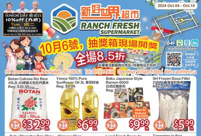 Ranch Fresh Supermarket Flyer October 4 to 10