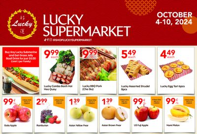 Lucky Supermarket (Surrey) Flyer October 4 to 10