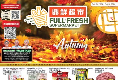 Full Fresh Supermarket Flyer October 4 to 10