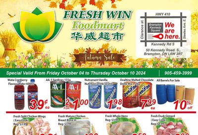 Fresh Win Foodmart Flyer October 4 to 10