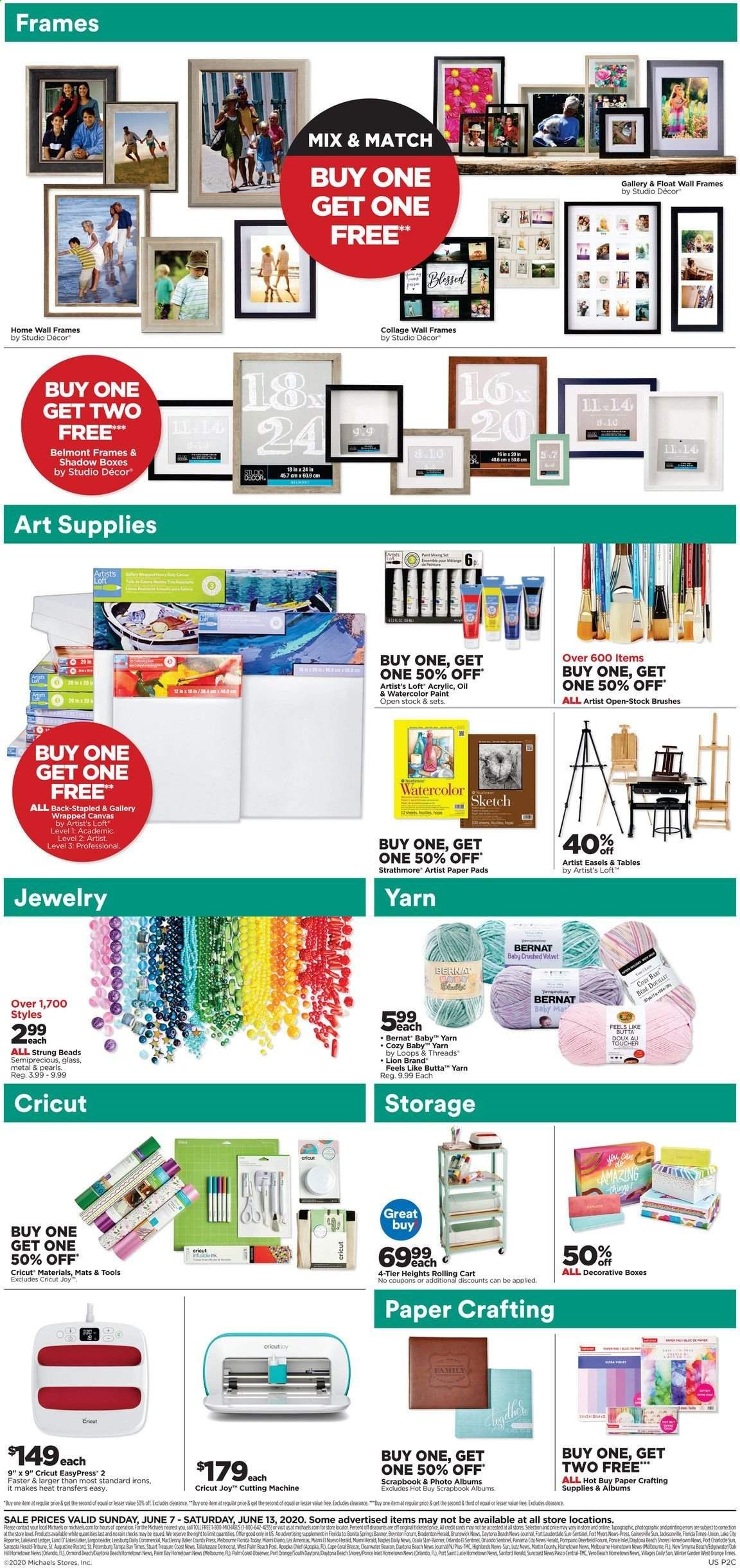 Michaels Weekly Ad & Flyer June 7 to 13