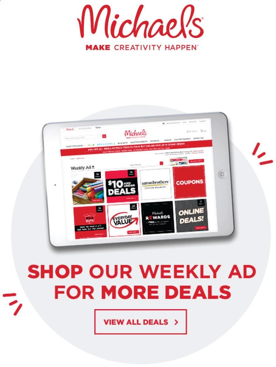Michaels Weekly Ad & Flyer June 7 to 13